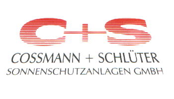 „Cossmann & Schlüter Sonnenschutzanlagen GmbH“-Logo, zur Startseite